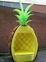 Image result for Big blue Pineapple Chair. Size: 150 x 200. Source: www.pinterest.com