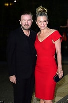 Image result for Ricky Gervais partner S. Size: 137 x 206. Source: www.dailymail.co.uk