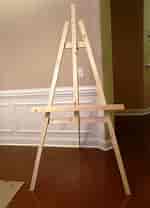 Image result for Painter's Easel. Size: 150 x 208. Source: lazylizonless.blogspot.com