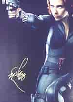 Image result for Scarlett Johansson Autograph. Size: 150 x 211. Source: www.icollector.com