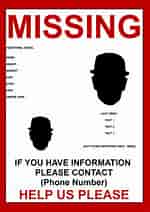 mida de Resultat d'imatges per a Cartel persona desaparecida.: 150 x 212. Font: www.allbusinesstemplates.com