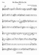 Image result for Titanic Sheet music for Violin. Size: 150 x 212. Source: tomplay.com