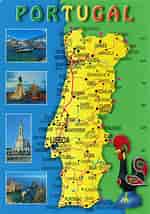 Image result for Portugal Map. Size: 150 x 214. Source: worldcometomyhome.blogspot.ie