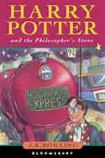 Image result for Harry Potter book covers original. Size: 150 x 225. Source: www.pinterest.com