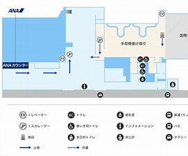 Image result for 徳島空港 フロアマップ. Size: 271 x 207. Source: www.ana.co.jp