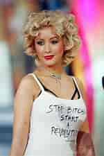 Image result for Christina aguilera costume. Size: 150 x 225. Source: www.bustle.com