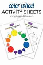 Image result for Color Wheel Activities. Size: 150 x 225. Source: www.etsy.com