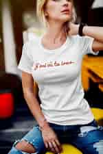 Image result for Tee Shirt Drôle Femme. Size: 150 x 225. Source: lafrenchtouch.co