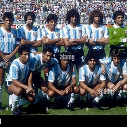 Image result for Argentinien Nationalmannschaft 82. Size: 250 x 214. Source: www.alamy.es