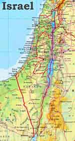 Image result for Israel Geografi. Size: 150 x 280. Source: karteplan.com