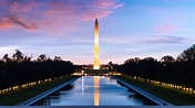 Risultato immagine per Washington DC Monument. Dimensioni: 176 x 98. Fonte: www.history.com
