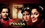 Pyaasa 1957 के लिए छवि परिणाम. आकार: 153 x 98. स्रोत: www.youtube.com