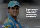 Image result for Sourav Ganguly 6. Size: 142 x 99. Source: www.scrolldroll.com