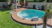 Résultat d’image pour piscine pour jardin. Taille: 180 x 99. Source: www.pinterest.com