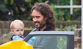 Image result for Russell Brand wife and Kids. Size: 168 x 99. Source: okmagazine.com