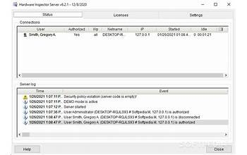 Hardware Inspector Client / Server screenshot #0