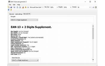 EAN13 Barcode Generator screenshot #3