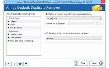 Remove Duplicate Messages for Outlook screenshot #5