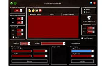 World of Joysticks Keyboard and Mouse Emulator screenshot #4