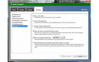 Microsoft Security Essentials Definition Updates screenshot #1