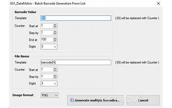 ByteScout BarCode Generator screenshot #2