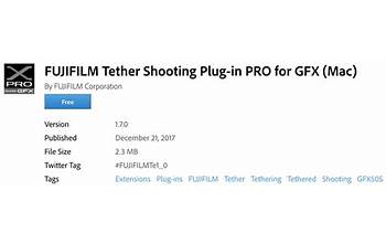 FUJIFILM Tether Plugin PRO for GFX screenshot #3