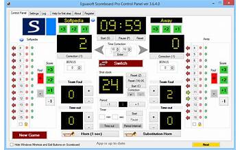 Eguasoft Volleyball Scoreboard screenshot #1