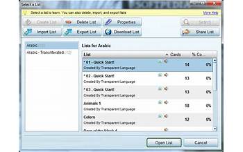 Arabic Learner screenshot #2