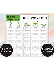 Image result for 30-Day Full Body Challenge Printable
