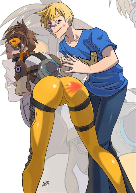 tracer getting spanked tracer overwatch pics sorted