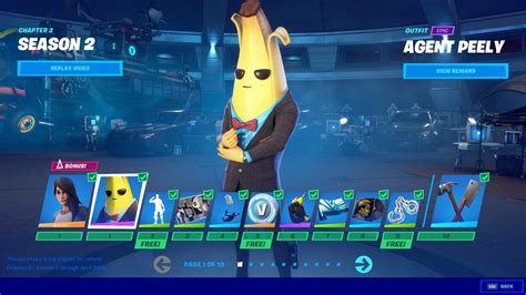 Fortnite Season 2 Battle Pass New Skins Items And Other Cosmetic