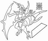 Naganadel Commission Female Sapphirus Shaded Lineart Weasyl Newer sketch template