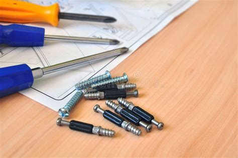 assembly tools screws stock photo image  crafts mounting
