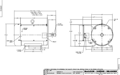 baldor hp frame  wiring diagram