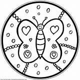 Mandala Coloring Pages Butterfly Kids Printable Easy Children Mandalas Color Colouring Drawing Flickr Simple Childrens Very Print Young Collection Butterflies sketch template