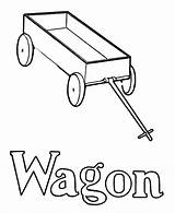 Wagon Coloring Pages Clipart Oregon Trail Abc Easy Alphabet Pre Drawing Activity Color Sheet Honkingdonkey Getdrawings Letters Sheets Simple Popular sketch template