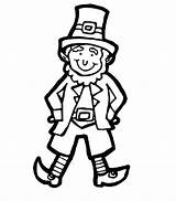 Leprechaun Coloring Pages Girl Printable Clipart Print Getdrawings Colouring Getcolorings Color Clipground sketch template