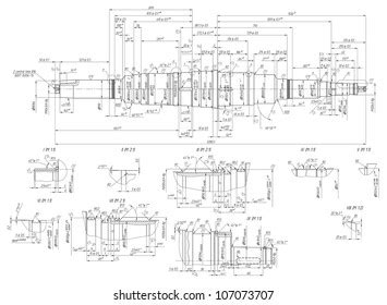 engineering schematic images stock  vectors shutterstock