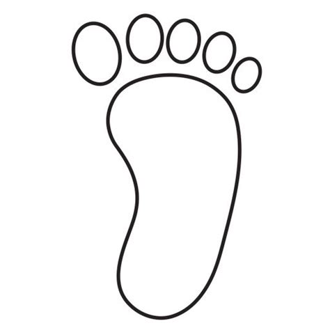 foot footprint outline ad sponsored sponsored outline