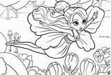 Coloring Girly Pages Printable Girls Kids Library Clipart sketch template