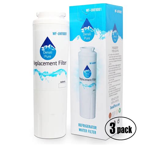 3 Pack Replacement For Mfi2067aes Refrigerator Water Filter