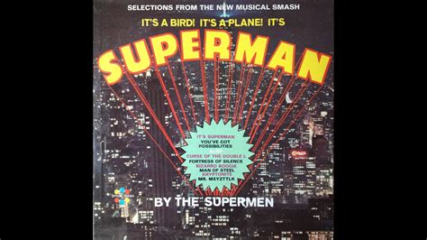 selections from the musical it s a bird it s a plane it s superman