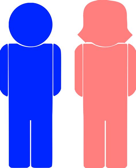 Clipart Male And Female Icons