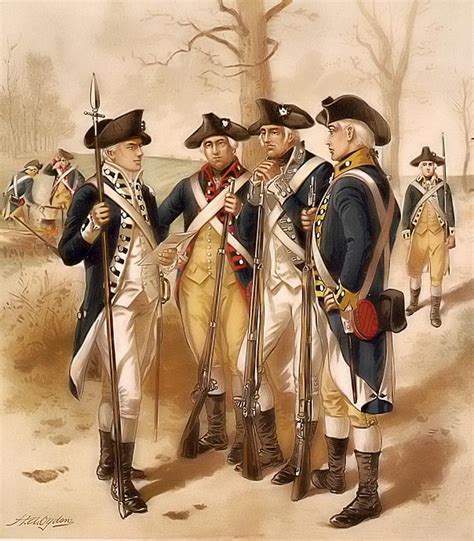 revolutionary war soldiers