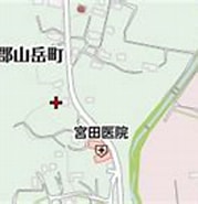 Image result for 鹿児島県鹿児島市郡山岳町. Size: 179 x 99. Source: www.mapion.co.jp
