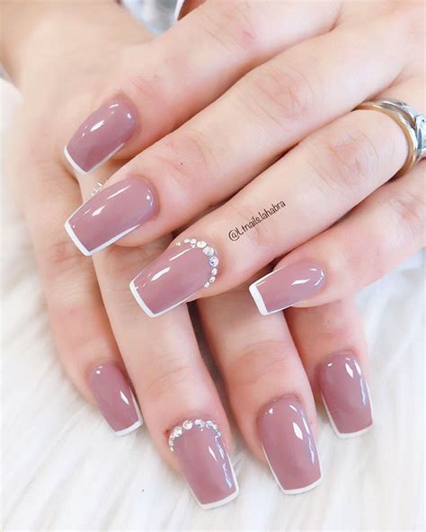 french outlined nails nail spa beauty