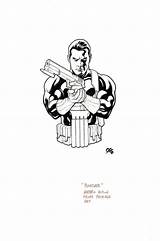 Punisher Coloring Pages sketch template