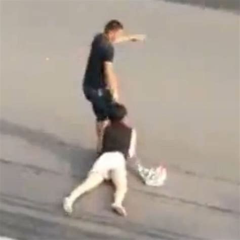 Horrifying Video Shows Woman Dragged By Hair Across Road