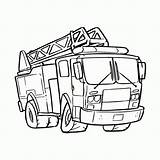 Brandweer Ladderwagen Kleurplaatje Brandweerauto Hoge Plekken Zie Dankzij Komen sketch template