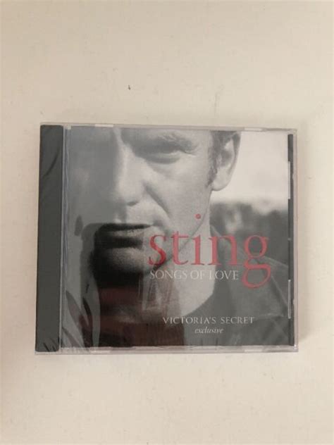 Sting Songs Of Love Cd Victoria S Secret Exclusive New Sealed Ebay
